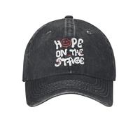 Gorras de béisbol de la Gira Mundial J-Hope Fashion Hope on The Stage para Hombres y Mujeres lavadas Gorras Ajustables de Viaje al Aire Libre