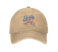 Gorras de béisbol de películas clásicas Jaws Amity Island 195 Retro desgastadas Diadema de película de Terror para Hombres y Mujeres Ajustable Multicolor