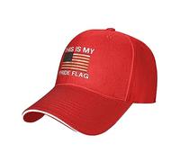 Gorras De Béisbol Esta Es Mi Bandera del Orgullo, Bandera De Estados Unidos Cómodas Gorra El Sol Unisex Sombrero para Hombre Mujeres Deportiva