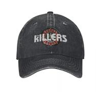 Gorras de béisbol Fashion O2 The Killers para Hombres y Mujeres desgastadas con Cierre de Gorra Snapback Lavado Rock Band Tour 2024 Gorras de Verano al Aire Libre