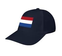 Gorras de béisbol Gorra de Trucker Países Bajos Flag Hat, Adjustable One Size Snapback Hat
