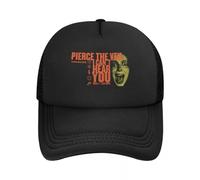Gorras de béisbol I Can't Hear You Rock Band Sombreros de Malla de Moda Sombreros Lavables con Visera para Adultos, Regalo