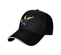Gorras de béisbol Johnny 2025 Dibujos Animados Bravo Humor gráfico Chico Deportivo Masculino Gorras de Primavera