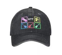 Gorras de béisbol K ON HTT Vi ntage Gorra de algodón Desgastado Comic Anime Snapback Unisex Style Gorras de Verano al Aire Libre Gorra