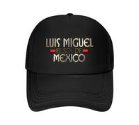 Gorras de béisbol Luis Miguel El Sol De México Sombrero De Camionero Sombrero Hombre para El Sol Sombrero Visera De Playa De Lujo para Mujer Regalo De Deporte Al Aire Libre De Verano para Hombre
