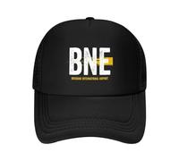 Gorras de béisbol Masculinas, BNE, Aeropuerto Internacional de Brisbane, Código del Aeropuerto de Australia. Vuelo, Viajes y Recuerdo de piloto Gorra de béisbol