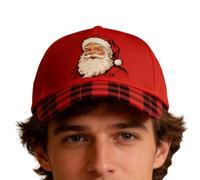 Gorras De Béisbol Papá Noel Para Navidad,Festival y Transpirable con Bordado de Santa - Sombreros De Béisbol Festivos Para Hombre Y Mujer | Para Aficionados Amigos Esposa Marido Mamá Papa Adultos