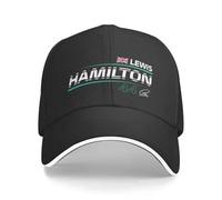 Gorras de béisbol para Hombres, Gorra Custom Hamiltons 44 Hip Hop Mujer Ajustable I Ham Motorsport Racing, Gorra de papá