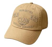 Gorras de Béisbol para Hombres | Gorras Vintage con Bordado Grueso | Sombrero de Béisbol para Hombres - Para La Familia Amigos Adultos Padre Al Aire Libre Viaje Deportes Y Viaje, caqui