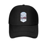 Gorras de béisbol para Hombres, Park City Utah Insignia de esquí Gorra de béisbol Gorras para Hombres Casco Sunhat Icon Ropa de Golf para Hombres