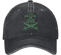 Gorras de béisbol para Hombres y Mujeres, los reinos de Arabia Saudita Gorra de béisbol Verde Hombres y Mujeres Protector Solar Hip Hop Papá Sombreros Primavera Moda Tenis Skate Snapback Cap Cool