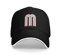 Gorras de béisbol para Senderismo con la Letra M Inicial de México Capital para Hombres Gorra de Camionero Adulto para Mujeres Protector Solar Deportivo