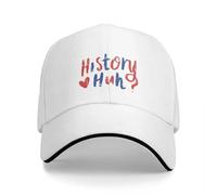 Gorras de béisbol Rojas, Blancas y Azul Real Historia Popular Huh LGBT Movie Sandwich Caps para Hombres y Mujeres Sombrero de Sol Ajustable Regalo de Viaje