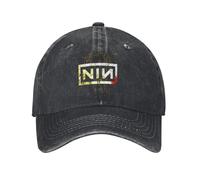 Gorras de béisbol The Downward Spiral NIN para Hombres y Mujeres con Denim Desgastado Ropa para la Cabeza Nine Inch Nails Entrenamientos al Aire Libre Sombreros de Regalo