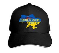 Gorras De Béisbol Ucrania Me Llama, Tengo Que Irme Protector UV Sol Gorra Béisbol Unisex Sombrero para Hip Hop Hombre Invierno