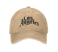 Gorras de béisbol Unisex de Los Ángeles de Aire Libre Vintage desgastadas y lavadas America Snapback para Hombres Mujeres Gorra Blanda sin Estructura de Verano al Aire Libre Regalo Personalizado