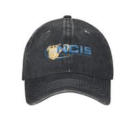 Gorras de béisbol Unisex del Servicio de Investigación Criminal Naval de NCIS, Gorra Vaquera desgastada Sombrero Vintage de Viaje al Aire Libre Ajustable