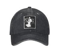 Gorras de béisbol Unisex Fran Bow and Mr Midnight para Hombres y Mujeres Elijo la Felicidad Sombreros de algodón Desgastados Gorra de Sol Ajustable Vintage al Aire Libre Sombrero de cumpleaños