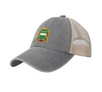 Gorras De Camionero con El Emblema De La Bandera del Estado De Amur para Hombre Mujer Gorra De Béisbol con Parte Trasera De Malla Gorras Unisex De Verano para Deportes Al Aire Libre con Protección UV
