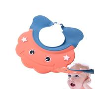 Gorras de champú para niños pequeños, gorro de lavado de pelo ajustable para niños, gorro de champú protector de cabeza de dibujos animados para el hogar, hotel, escuela