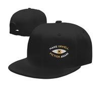 Gorras De Hombre Hagamos Que Orwell Vuelva A Ser Ficción. Lavable Gorra Baseball Transpirable Baseball Cap para Running Golf Deporte