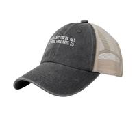 Gorras De Hombre Perdí Mi Papel De Aluminio, Así Que Esto Tendrá Que Servir. Casuales Gorra De Malla Lavable Gorra Hombre para Running Golf Acampada