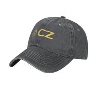 Gorras De Hombre Pistolas Cz-USA Deep Heather Lavable Gorras De Beisbol Casuales Gorra De Malla para Tenis Running Adulto
