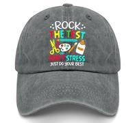 Gorras De Hombre Supera La Prueba, Simplemente Haz Tu Mejor Esfuerzo. Lavable Gorras Deportivas Transpirable Gorra De Malla para Tenis Golf Adulto