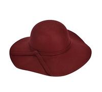 Gorras De Hombre Verano-Flexible para Mujer Sun Bri Ladies Summer Bowler Moda Lana Wide Beach Hat M de béisbol