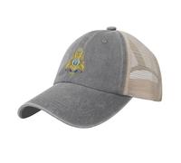 Gorras de Hombre y Mujeres Emblema Nacional Del Reino De Camboya Algodón con Corona Suave Flexible Béisbol Herencia Cultura Gorra de Visera Ajustable con ala Curva para Usar en Cualquier época del Año