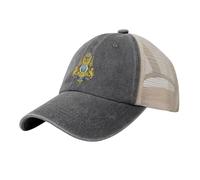 Gorras de Hombre y Mujeres Emblema Nacional Del Reino De Camboya Algodón con Corona Suave Flexible Béisbol Herencia Cultura Gorra de Visera Ajustable con ala Curva para Usar en Cualquier época del Año