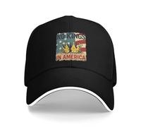 Gorras de Invierno para Hombres, No Kings in America Gorras de béisbol para Caza Camping Sombrero de Camionero Hombres Diseño de Moda para Mujeres Gorras de béisbol
