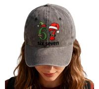Gorras De Navidad - Sombrero Casual Unisex de Estilo Retro | Gorro Ajustable con Estampado de Números para Fiestas | Para Fiestas Festivales Golf Ciclismo Playa Sol Papás Mamás Jóvenes Señoras