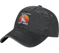 Gorras de Papá Clásicas de Color Puro Nunca Un Mal Día de Cabello Gorra de Mujer Visera Solar Gorras de Béisbol Gorra de Visera de Gato Sphynx Canadiense