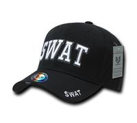 Gorras de polic?a DeLuxe Law Enf. SWAT negras