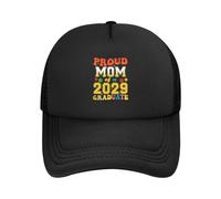 Gorras Hip Hop, Orgullosa mamá de un Estudiante de último año de la generación de 2029 Gorra para Sol Casual Hats para Pesca Golf Caza