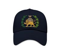 Gorras para Hombre Mujer Niño con León Solar Iraní Bandera Nacional Gorra De Béisbol Clásica para Hombre Ajustable Copa del Mundo