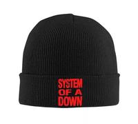 Gorras para Hombres Mujeres Cuff Beanie S-Systems of A D-Downs Band Winter Warm Knitting Cap Music Rock Beanies Skullies Gifts