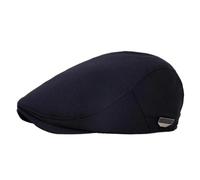 Gorras planas for hombre, boina unisex for mujer, sombreros casuales de invierno for el sol, boinas negras for, taxista Para primavera y otoño(Dark blue)