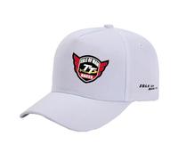 Gorras Polo Cómodas Hombre Y Mujer para La I.s.l.e of M.a.n T..T Gorra De Béisbol Plaintone Fácil Limpiar Camionero Entrenamiento con Orificio Coleta-BaiSe||One_Size