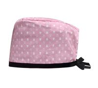 Gorras sanitarias reutilizables con estampado para enfermeras, médicos, cuidados médicos, turbante redondo, gorro para pérdida de cabello, para pacientes con cáncer, sanitarios a la moda, J, Talla