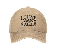 Gorras Unisex de Papá Noel Xena Princesa Lavadas Gorra de béisbol Tengo Muchas Habilidades Sombreros de Padre Hip Hop Vintage Hombres de Verano KPOP Rock Broches de béisbol Regalo de Moda