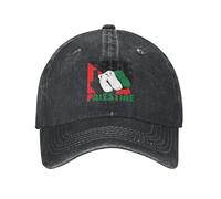 Gorras Vaquera Apoyo A Palestina. Palestina Libre. Salvemos Gaza. Unisex Sombrero Protección UV Gorras Hip Hop Ajustable Gorra De Béisbol para Golf Tenis Deporte