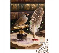 Gorrión de Java Puzzles Pour Adultes 1000 Pièces Éducatif Challenge Toy Artisanat Cadeau Famille Décoration Intérieure Adultes & Enfants Des 14 ANS 1000pcs (75x50cm)