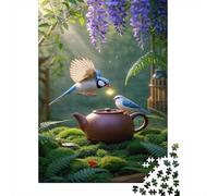 Gorrión de Java Puzzles Pour Adultes 1000 Pièces Jeu Éducatif Jouets Défi Artisanat Cadeau Famille Home Decor Adultes & Enfants Des 14 ANS 1000pcs (75x50cm)