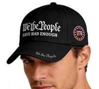 Gorro 250º,Nosotros El Pueblo Ya Basta Gorras,Gorras Retro para Papá | para Adultos Mujeres Hombres Veteranos Aire Libre Deporte 4 De Julio