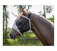 Gorro antimoscas para caballos sin orejas QHP Solaire Extra Full