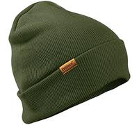 Gorro Beanie Invierno Cálidos para Hombre y Mujer - Suave y Elástico Gorros con Dobladillo De Punto para Esquiar Correr Pasear al Perro - Regalo para Hombres y Mujeres Verde oliva