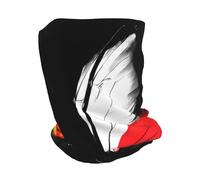 Gorro Beanie Multifuncional Para Hombre Y Mujer Gorro Con Agujero Para Coleta Diseño Mariposa Alemana Bandera Nacional 2-En-1 Braga De Cuello Y Cinta De Pelo Transpirable Talla Única