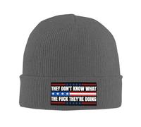 Gorro Beanie No Saben qué diablos están Haciendo Hipster Gorro Invierno Moderno Gorros Beanie Sombrero para Hombre Esquí Deporte